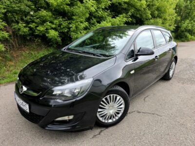 Opel Astra J Lift 1.4 Turbo benzyna rok 2014, przebieg 187 tys